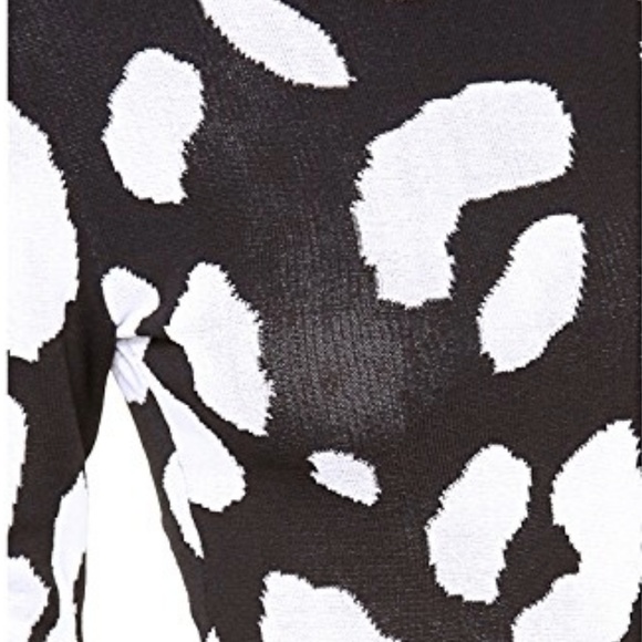 Josh Goot Slim Sweater, Black/White, SM, NEW - Picture 4 of 5